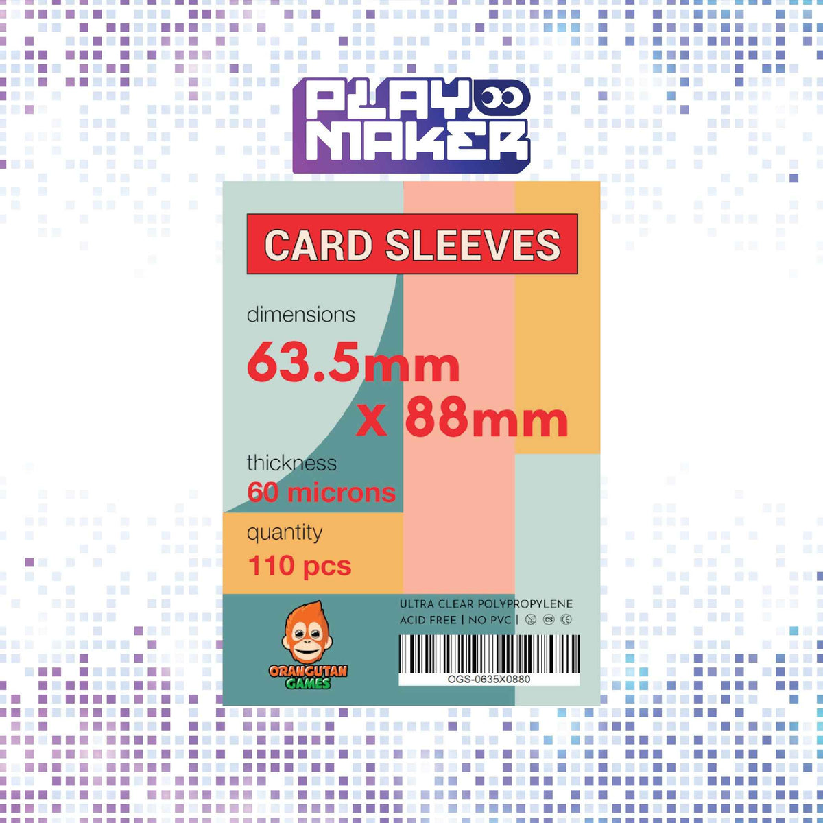OGS Sleeves 63.5mm x 88mm