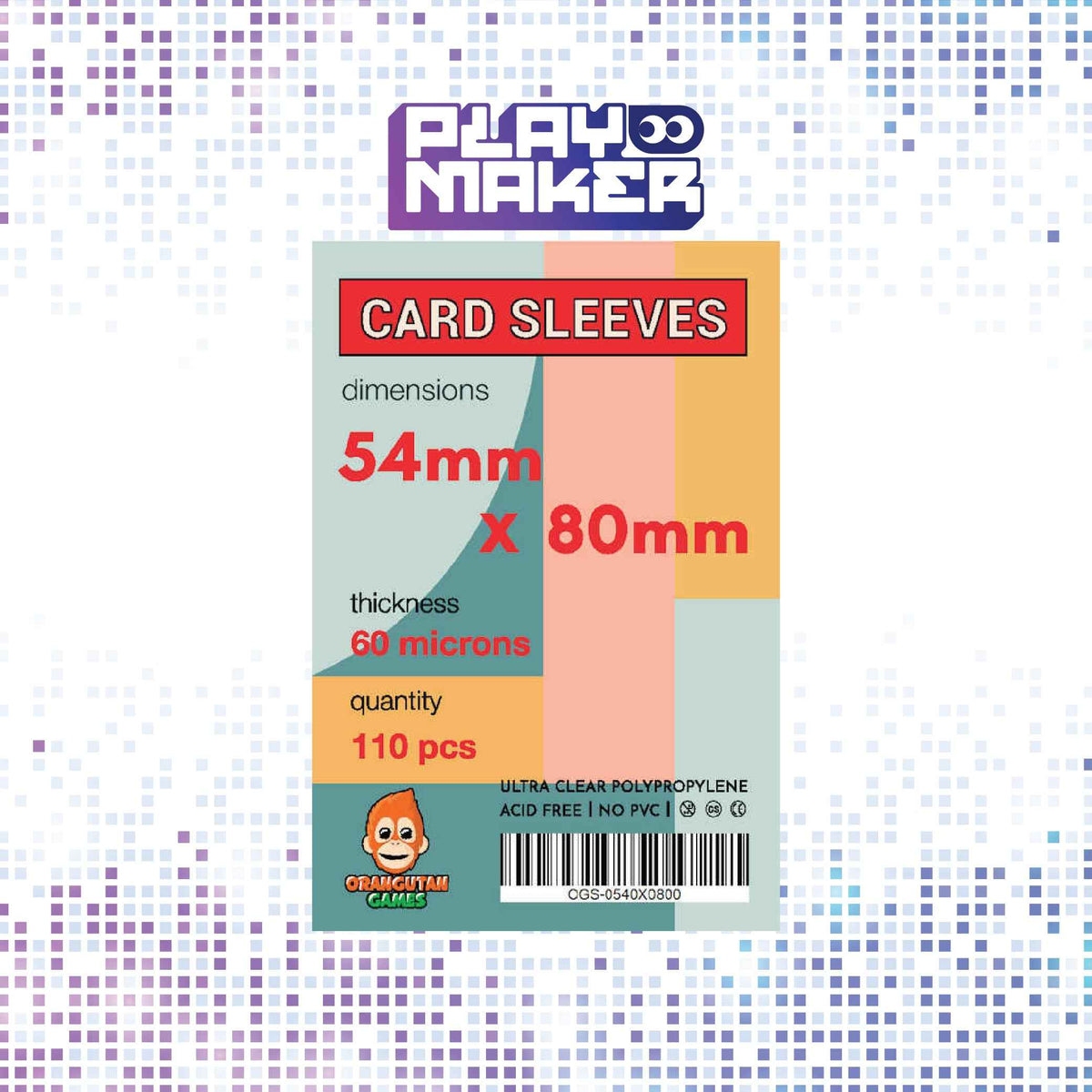 OGS Sleeves 54mm x 80mm