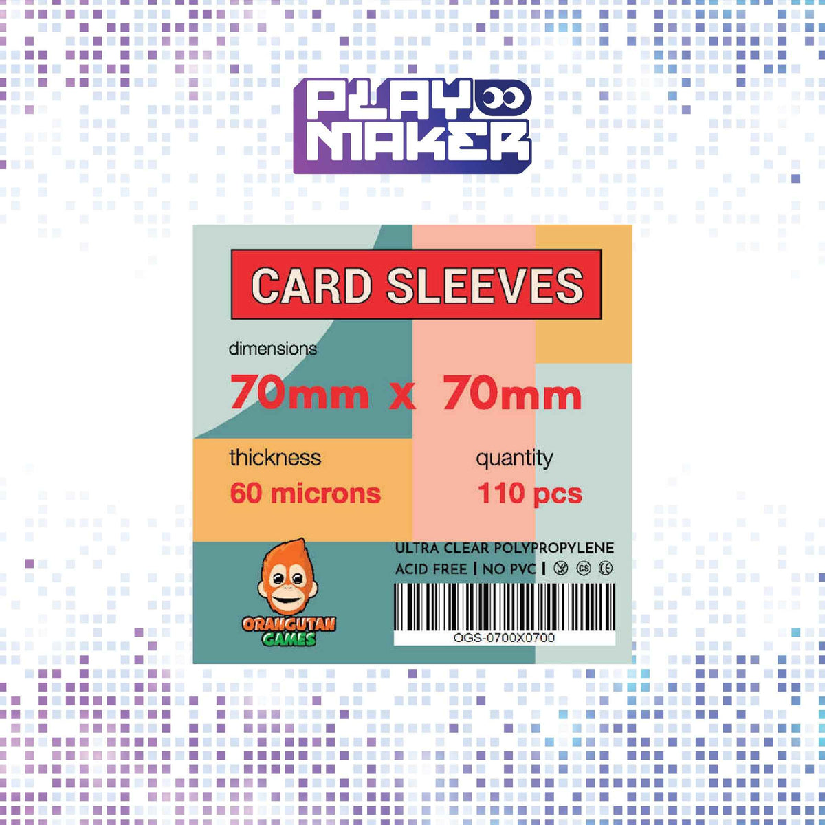 OGS Sleeves 70mm x 70mm