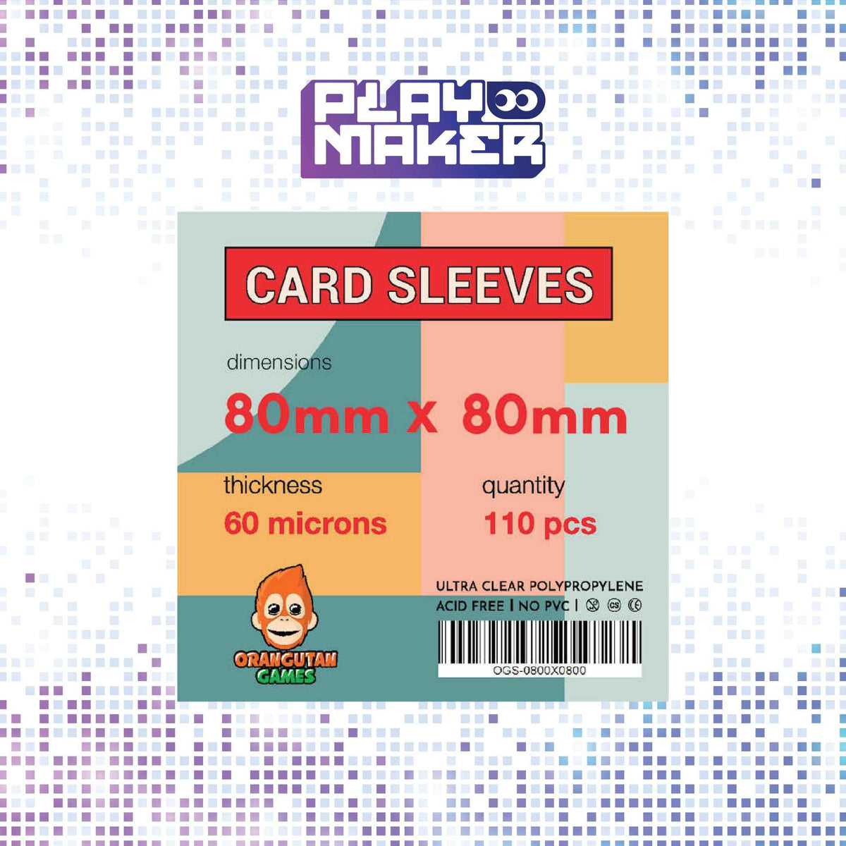 OGS Sleeves 80mm x 80mm