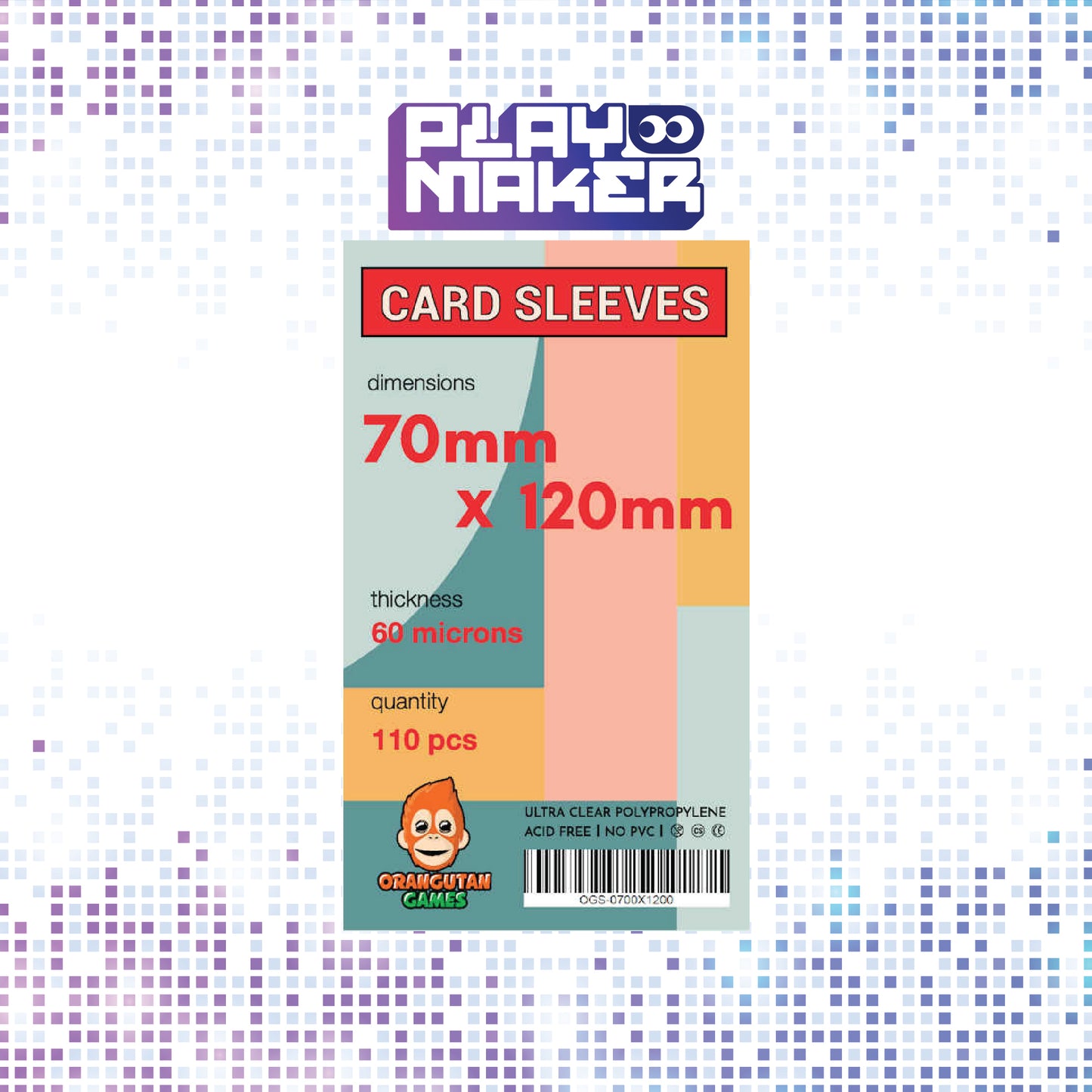 OGS Sleeves 70mm x 120mm