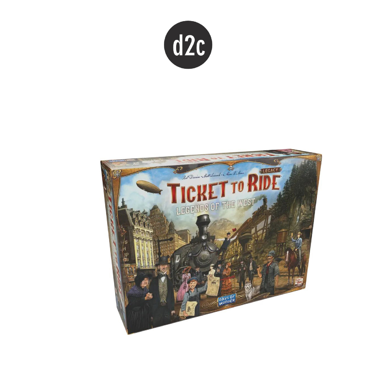 TICKET TO RIDE LEGENDS OF THE WEST EN - Playmaker